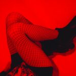 Photo red pants